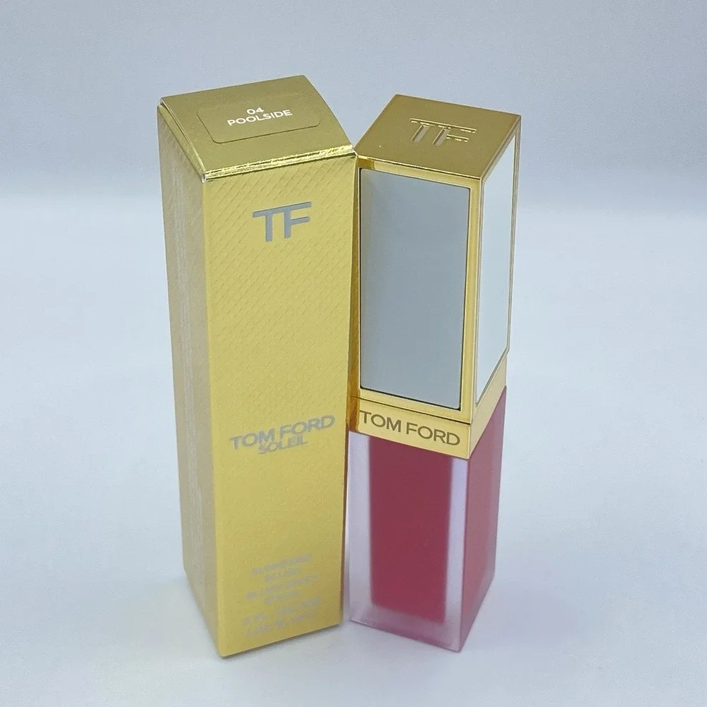 Tom Ford Soleil Sunkissed Liquid Cream Blush 04 Poolside .2 FL OZ 6 ML NIB